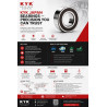 62201 2RS KYK 12x32x14 Deep Groove Ball Bearing