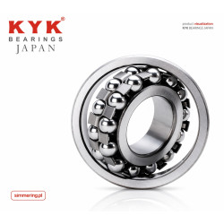 2209 K KYK JAPAN 45x85x23 Łożysko kulkowe wahliwe