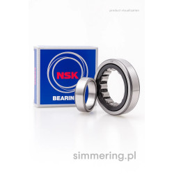 NU 2212 W NSK 60x110x28 Cylindrical Roller Bearing