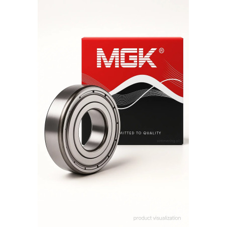 6010 ZZ MGK Łożysko Kulkowe 50x80x16