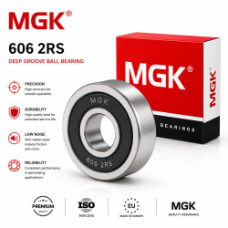 606 2RS MGK Łożysko Kulkowe 6x17x6