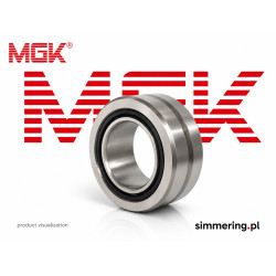 NA 4904 MGK 20x37x17 Needle Roller Bearing
