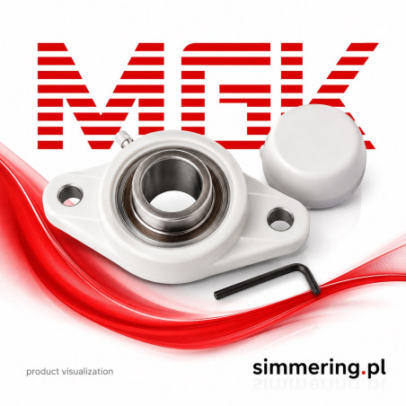 TPS UCFL 206 MGK 30 mm Flange Bearing Unit