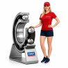SKF 6302 TN9 C3 15x42x13 Łożysko Kulkowe Zwykłe