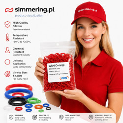 O-ring 25x4 MVQ 70 ShA