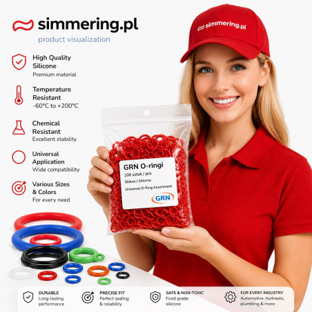 O-ring 25x4 MVQ 70 ShA