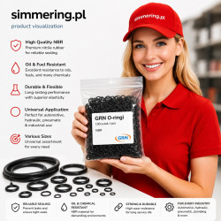 O-ring 1x1 NBR 70 ShA