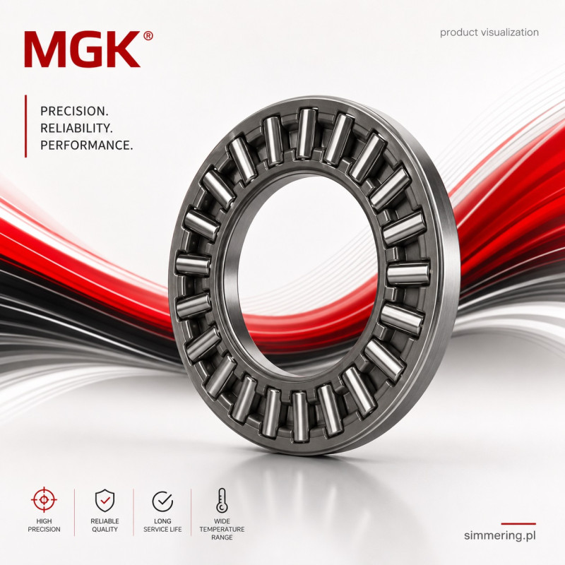 AXK 4060 MGK 40x60x3 Needle Roller Thrust Bearing