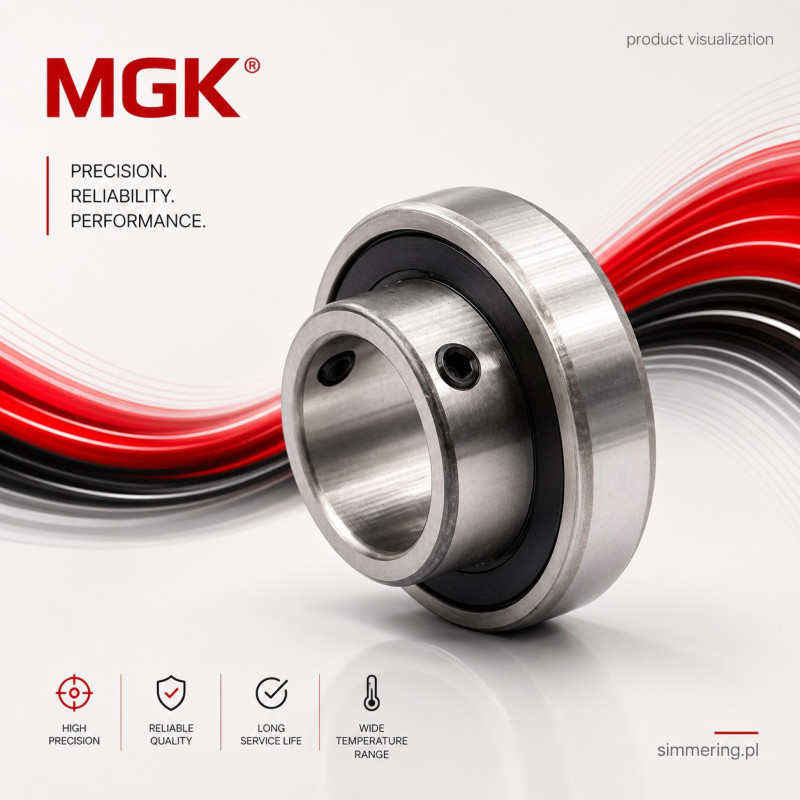 D 204 MGK 20x47x31/14 Insert Ball Bearing