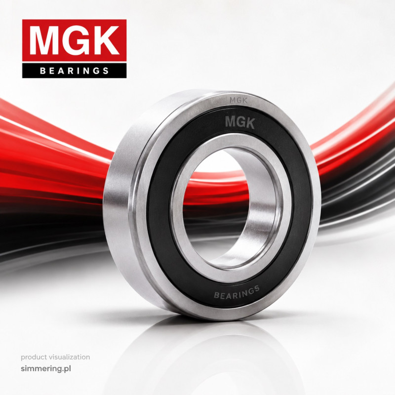 MGK 6302 2RS - łożysko kulkowe 15x42x13