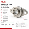SS UCFL 205 MGK Nierdzewny Zespół Łożyskowy z Łożyskiem Samonastawnym 25 mm