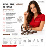 Oring FPM 88,49x3,53 FKM Viton 70 ShA Uszczelnienie