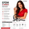 EPDM O-Ring 33x4 mm 70 Shore A Sealing Ring