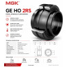 GE 60 HO 2RS MGK 60x90x54 Spherical Plain Bearing