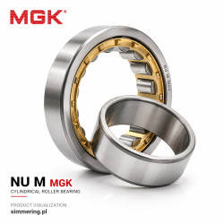 NU 1007 M MGK 35x62x14 Cylindrical Roller Bearing