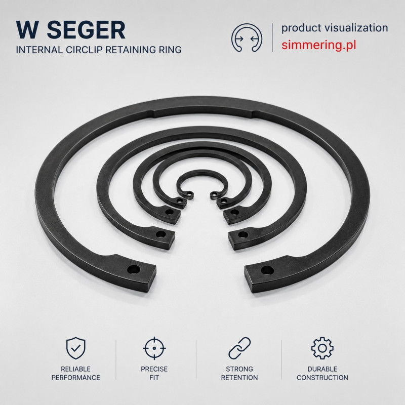 W 105 SEGER Pierścień Osadczy Wewnętrzny 105 mm