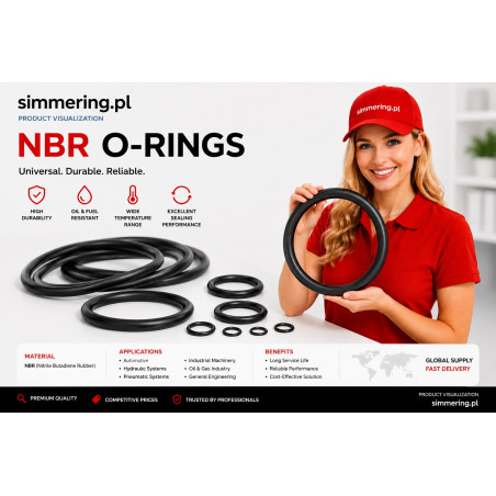 Oring 388x6 NBR 70 ShA
