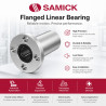 SAMICK LMF 16 LUU 16x28x70 Flanged Linear Bearing
