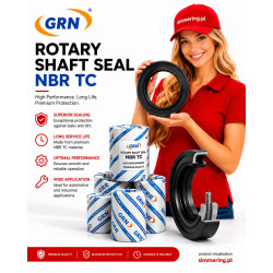 Rotary Shaft Seal 105x130x13 NBR AO TC Double Lip Oil Seal