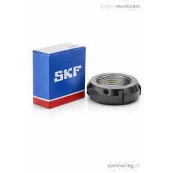 SKF KMT 9 Precyzyjna Nakrętka Łożyskowa M45x1.5 z Kołkami Zabezpieczającymi