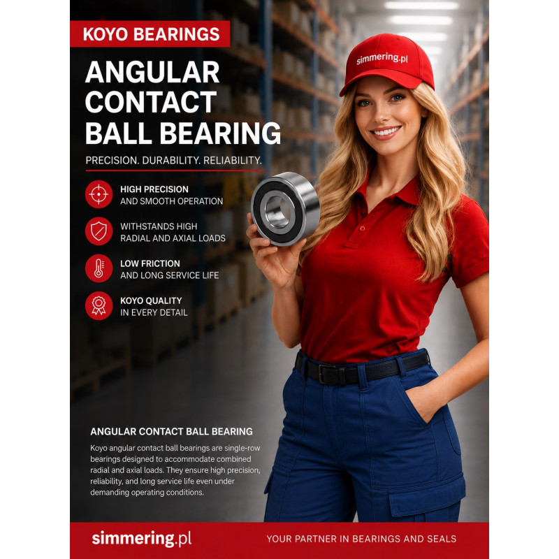 KOYO DAC3871W-3CS63 Łożysko Koła 38x71x39 Dwurzędowe