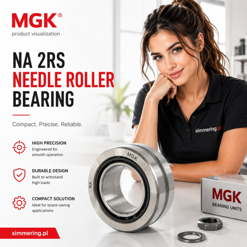 NA 4902 2RS MGK 15x28x14 Łożysko Igiełkowe