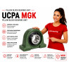 UCPA 207 MGK 35x80x47,6 - Zespół Łożyskowy