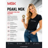 SS PGAKL 16 MGK M16 Przegub kulowy nierdzewny lewy