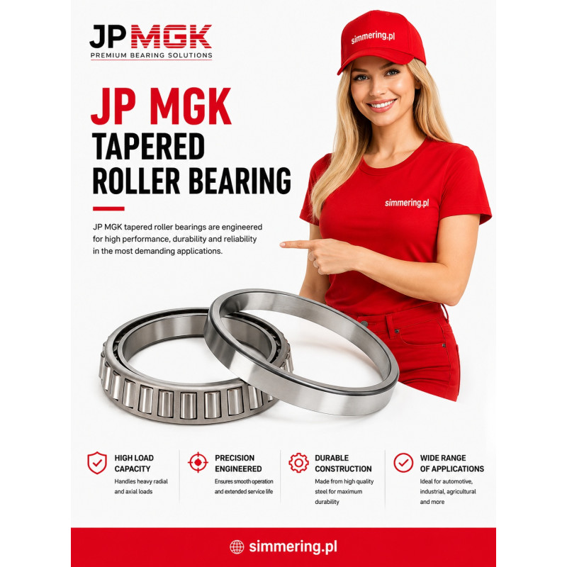 JP12049A/10 MGK 120x170x27 Tapered Roller Bearing