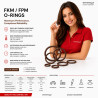 O-Ring FPM 16x2.5 FKM Viton 70 Shore A