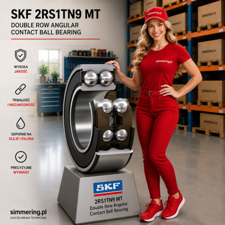 Precision Double Row Bearing for Combined Radial and Axial Loads