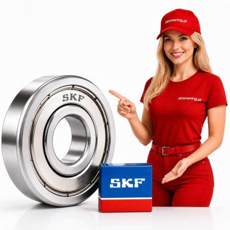 Łożysko Kulkowe SKF 608 ZZ 8x22x7