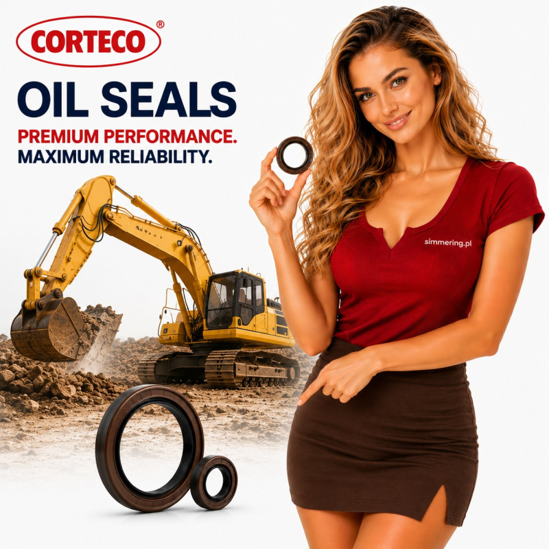 CORTECO 19033653 125x155x14 NBR TB2 Oil Seal