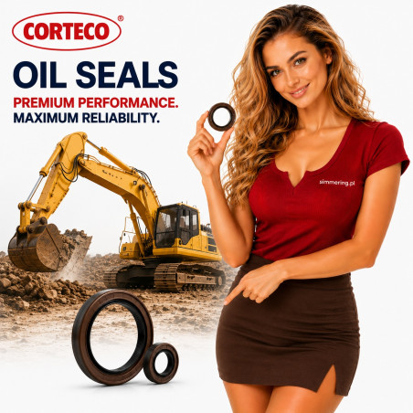 Uszczelniacz CORTECO 19033653 125x155x14 NBR TB2 Simmering