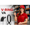 Uszczelniacz gumowy V-RING VA 55 NBR - Simmering na wał 55 mm