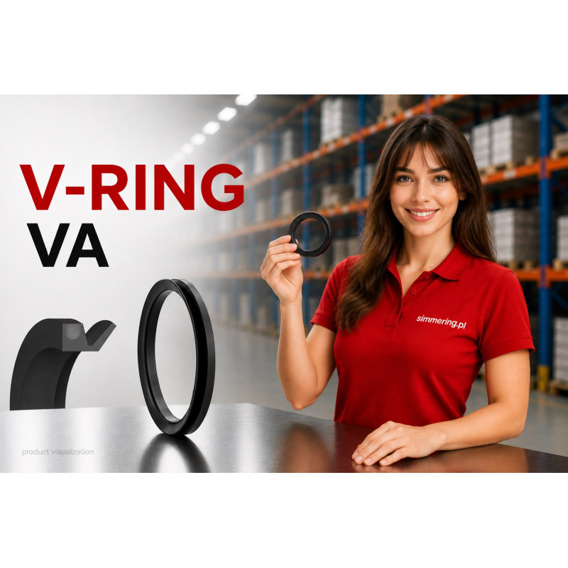 Uszczelniacz V-RING VA 35 NBR Pierścień Uszczelniający