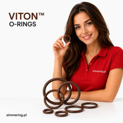 Oring FPM 10x2,5 mm FKM Viton - Uszczelka techniczna odporna na wysoką temperaturę