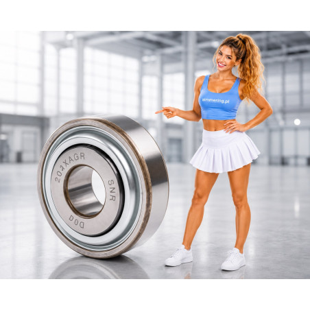 204 XAGR SNR 16,027x45,225x18,669 Insert Ball Bearing