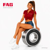 FAG 6208-2RS C3 Łożysko kulkowe 40x80x18