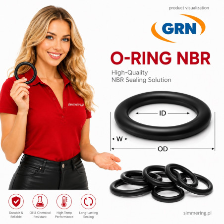 Oring NBR 51x4,5 mm 70 ShA