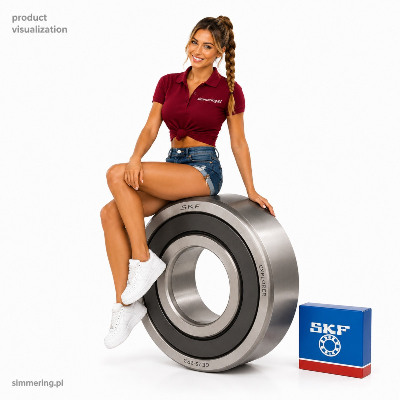 SKF W 6005 2RS 25x47x12 Łożysko Kulkowe Nierdzewne