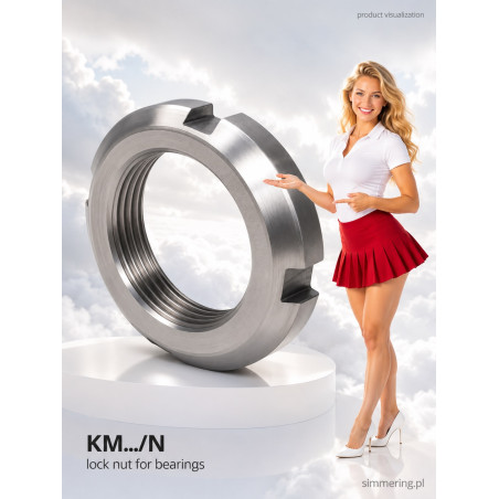 KM 02 Bearing Lock Nut M15x1 DIN 981