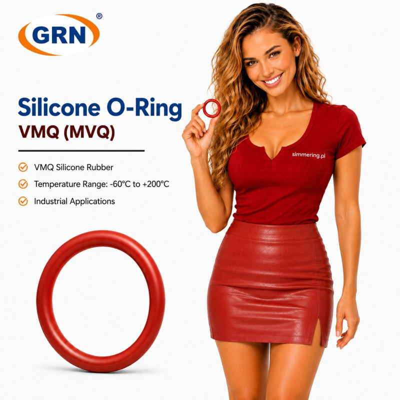 Oring 3,5x2 MVQ - Silikonowy O-ring