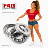 FAG 51104 Thrust Ball Bearing 20x35x10 mm