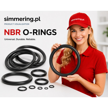 Oring 185x2 NBR 70 ShA