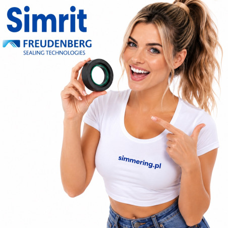 Uszczelniacz Simrit 24x35x7 BAU3X2 72NBR902 Simmerring