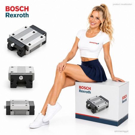 Wózek liniowy R165322420 Bosch Rexroth KWD-025-FLS-C2-N-1