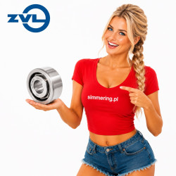 3304 ZVL double row angular contact ball bearing 20x52x22,2