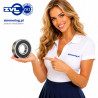 ZVL 6207 2RS Deep Groove Ball Bearing 35x72x17 mm