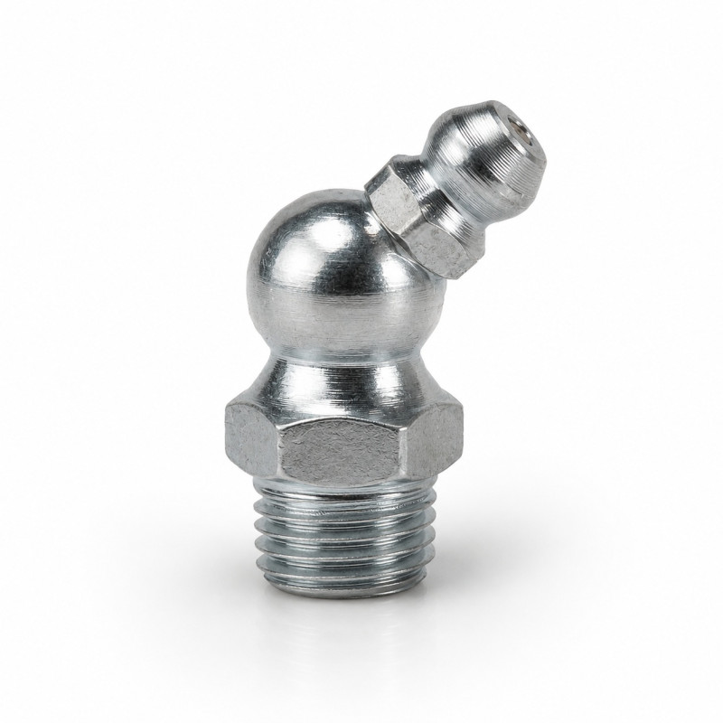 M6x1 45° Grease Nipple DIN 71412 for Industrial Lubrication Systems